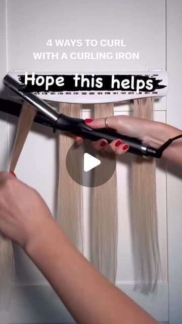 Rpgshow Wigs, Easy Curled Hairstyles, Curling Techniques, Diy Curls, Different Curls, Hair Curling Tips, Clean Heart, Curls For Long Hair, Beautiful Braided Hair