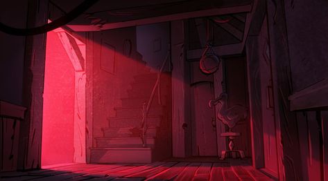 Interior Concept Art, Blur Studios, Anna Cattish, Creepy Backgrounds, Otto Schmidt, Epic Mickey, Basement Inspiration, Perspective Drawing Architecture, Mary Blair