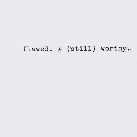 You are worthy. #qotd #quoteoftheday #recoveryquotes⠀⠀⠀⠀⠀⠀⠀⠀ Who Says You Are Not Perfect, You Are Who You Are, You Are Not Your Thoughts, To Be Loved Is To Be Seen, Im Worthy, Nobody Is Perfect, Awful People, Fake Friends, Truth Quotes