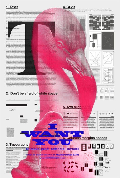 Murilo Melo Mises En Page Design Graphique, Web Design Quotes, 달력 디자인, Desain Editorial, 타이포그래피 포스터 디자인, Graphic Design Course, 카드 디자인, City Poster, Poster Layout