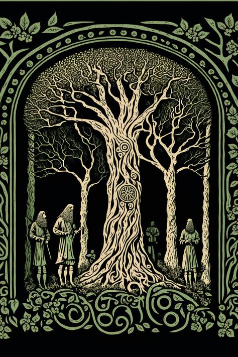 Celtic Paganism Aesthetic, Druids Aesthetic, Celtic Druid Aesthetic, Celtic Aesthetic, Druid Aesthetic, Druid Witch, Celtic Druids, Pagan Art, Celtic Mythology