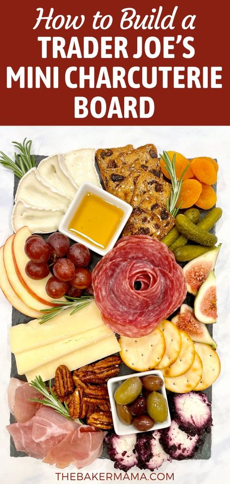 You don’t need a big crowd or a special occasion to make this Trader Joe’s Mini Cheese and Charcuterie Board. Treat yourself (and maybe a friend) to a beautifully delicious and balanced board you’ll want to make again and again. Trader Joe’s Cheese And Charcuterie Board, Trader Joes Cheese Board Easy, Trader Joe’s Snack Board, Trader Joe Charcuterie Board Ideas, Trader Joe’s Charcuterie Board Ideas, Trader Joe Appetizers Parties, Trader Joe’s Cheese Board, Trader Joe’s Appetizer Ideas, Trader Joe’s Charcuterie