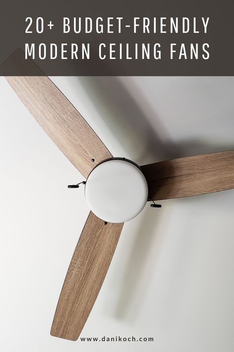 Modern Fan Living Room, Bedroom Flush Mount Ceiling Fan, Scandi Ceiling Fan, Low Ceiling Fans With Light, Mid Century Modern Fan Light Fixtures, Modern Flush Mount Ceiling Light Living Room, Costal Living Room Ceiling Fan, Modern Wood Ceiling Fan, Budget Friendly Ceiling Fans