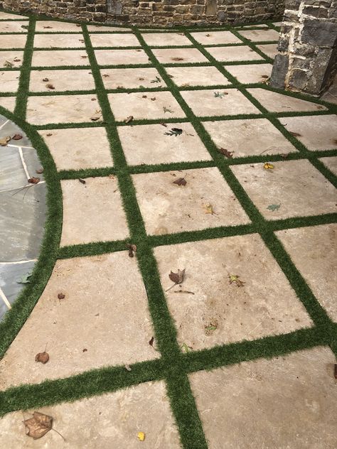 Grass Tiles, Grass Tiles Garden, Fake Grass And Pavers, Terrace Grass Flooring Design, Tough Tiles Design Outdoor Pakistan, Front Garden Design, Elements And Principles, Principles Of Design, Artificial Grass