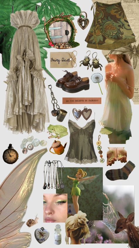 Fairy Aesthetic Clothes, Fairy Girl Aesthetic, Fairy Aesthetic Outfit, Tinkerbell Outfit, Fairy Core Aesthetic, Fairycore Outfit, Fairy Outfit, Oscar Fashion, Beauty Vibes