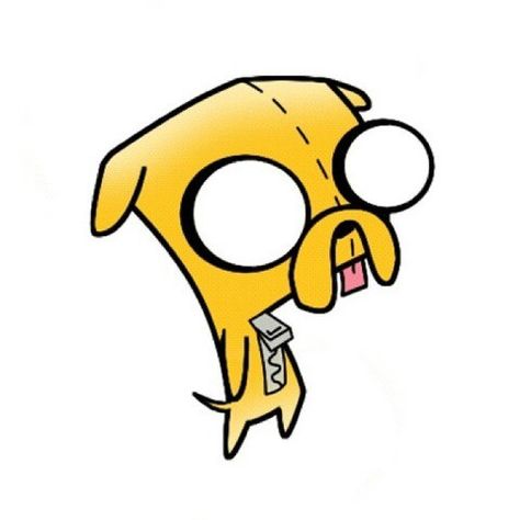 Jake and Gir combined???? Heck yes. Adventure Time Crossover, Gir Invader Zim, Cartoon Tattoo Ideas, Dog Glasses, Animated Shows, Jake The Dog, Cartoon Tattoo, Adventure Time Cartoon, Jake The Dogs