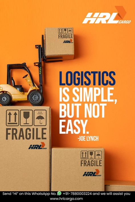 Logistics made easy with HRL Cargo! We understand the complexities of supply chain management so you can focus on your core business. Let us simplify your logistics! WhatsApp us on +91 78800 03224 for enquiries #HRLCargo #LogisticsMadeEasy #SupplyChainSimplified #FocusOnYourBusiness #EfficientLogistics #StreamlinedOperations #LogisticsSolutions #BusinessSimplicity #SupplyChainExperts #LogisticsExcellence #HassleFreeLogistics #EffortlessOperations #SmoothSupplyChain #LogisticsSimplified Logistics Video Ads, Launch Your Business, Cargo Poster Design, Logistics Social Media Design, Logistics Poster, Logistics Design Creative, Free Delivery Design, Css Programming, After Sales Service