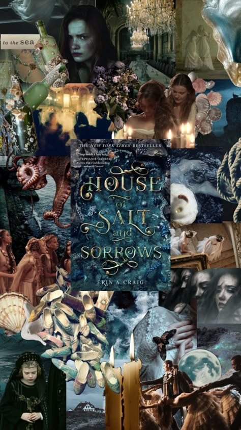 House Of Salt And Sorrows, Salt, Collage