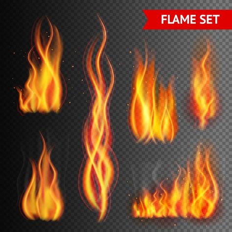 Fire on transparent background Free Vect... | Free Vector #Freepik #freevector #background #abstract-background #abstract #light Fire Vector, Fire Drawing, Blurred Lights, Alien Artwork, Flame Tattoos, Fire Flames, Fire Image, Neon Backgrounds, Flame Art