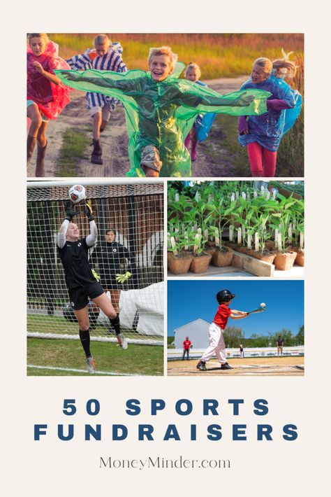 50 Spring Sports Fundraising Ideas - MoneyMinder Swim Team Fundraiser Ideas, Soccer Fundraiser Ideas, Sport Fundraiser Ideas, Sports Team Fundraising Ideas, Sports Fundraiser Ideas, Soccer Fundraising Ideas, Team Fundraising Ideas, Sports Fundraising Ideas, Fundraising Ideas For Sports