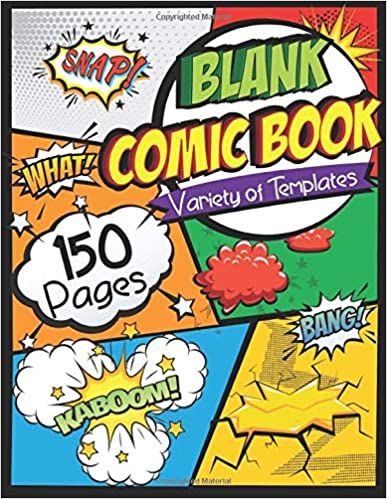 Create Your Own Comic, John Ashton, Blank Comic Book, Comic Book Template, Comic Book Drawing, Stefan Zweig, Comic Layout, Book Template, Drawing Skills