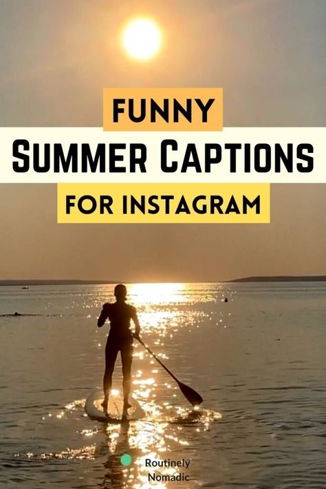 Lake Day Insta Captions, Funny Vacation Captions, Lake Quotes Funny Summer, Funny Lake Quotes, Funny Summer Captions, Funny Beach Captions, Summer Captions For Instagram, Water Captions, Boat Captions