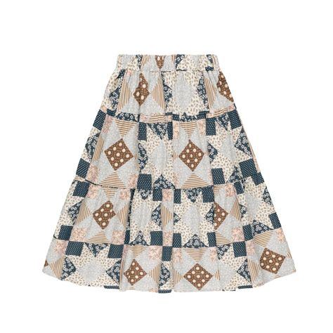 Patchwork skirt diy