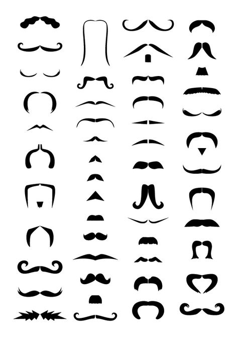 vector | ... vectors Free Company Logo Download, Vector, Icons, Brand Emblems Moustache Party, Mustache Party, Moustaches, Silhouette Projects, Face Painting, Silhouette Cameo, Revenge, Face Paint, Vector Free