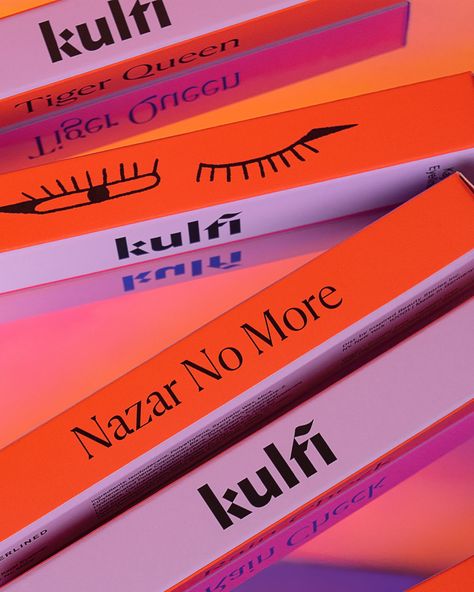 Badal Patel creates identity for Kulfi, a South Asian cosmetics brand challenging 'Eurocentric views and patriarchal culture' | Creative Boom