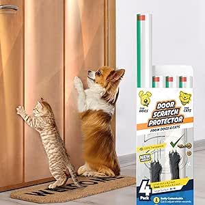 Door Protector From Dog, Dog Ramp For Bed, Door Protection, Door Protector, Pet Ramp, Door Guard, Dog Ramp, Window Sills, Cat Scratchers