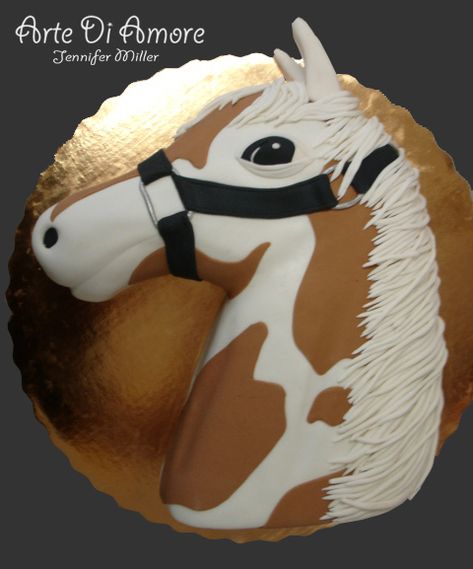 Horse Birthday Cake, Horse Birthday Parties, Horse Cake, Sculpted Cakes, Animal Cakes, St Bernard, Special Cake, Birthday Cake Kids, Piece Of Cakes