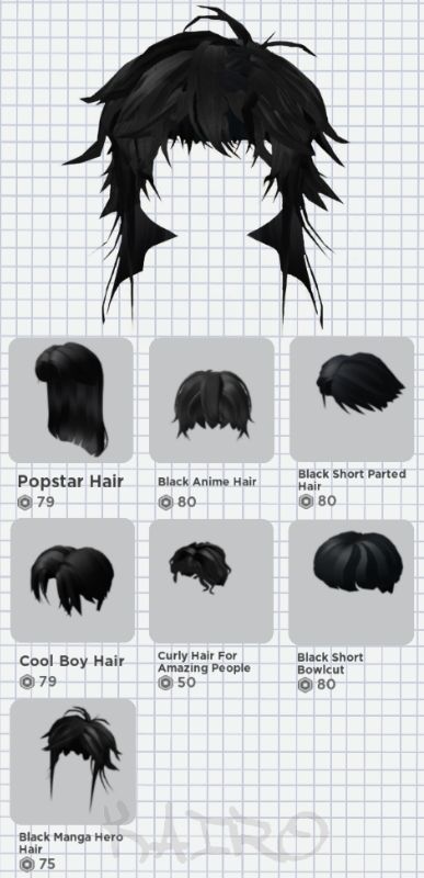 Roblox Hair Ideas, Hair Combos Roblox Girl, Roblox Hair Id, Mullet Haircut Woman, Roblox Hair Combos, Emo Grunge Aesthetic, Roblox Hairs, Roblox Hair, Emo Roblox