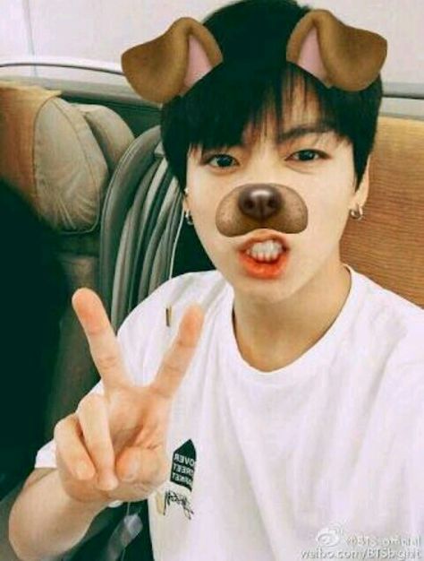 Jungkook Predebut, Dog Filter, Jungkook Selca, Fan Fiction, Jimin Jungkook, Jungkook Cute, Foto Jungkook, Baby Star, My Only Love