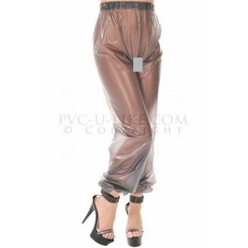 PUL PVC - Regenhose Plastik Hose TR05 JOGGING TROUSERS ALLE GRÖSSEN & FARBEN Pvc U Like, Pvc Trousers, Pvc Hose, Vinyl Clothing, Bad Weather, Parachute Pants, Jogging, Leather Pants, Overalls