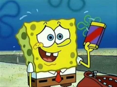 Chocolate Spongebob, Spongebob Chocolate, Chocolate With Nuts, Spongebob Time Cards, Spongebob Pictures, Candy Bar Bags, Spongebob Funny Pictures, Spongebob Episodes, Spongebob Party