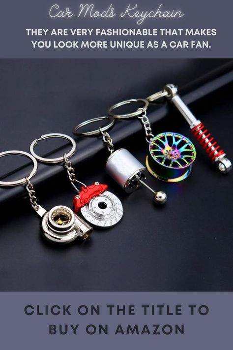 Car mods keychains are made up of high-quality metal, which has bright colors. Best accessorize for car lovers. #caraccessories#keychain Keychain Ideas Car Keys, Keychain Gear, Turbo Keychain, Gift For Car Lover, Colorful Keychain, Keychain Blue, Charms Keychain, Unique Keychain, Portable Air Pump