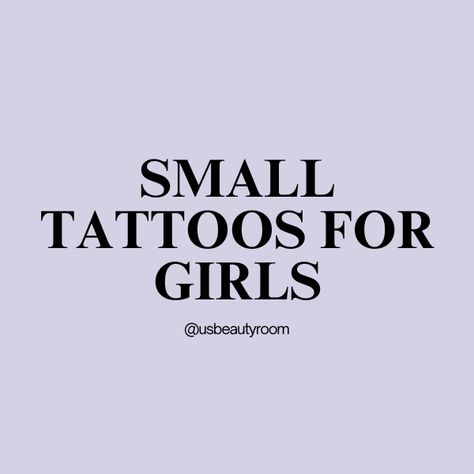 Small Tattoos For Girls, Tattoos For Girls, Stylish Tattoo, Small Tattoo Ideas, Small Girl Tattoos, Delicate Tattoo, Small Tattoo, Girl Tattoos, Small Tattoos