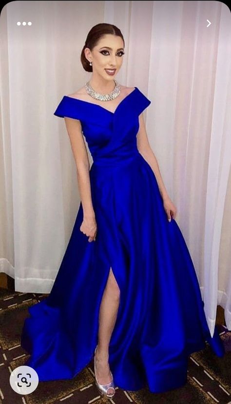 Royal Blue Prom Dress Long, Classy Evening Gowns, Blue Long Prom Dress, Best Formal Dresses, Royal Blue Prom Dresses, Perfect Prom Dress, Royal Blue Dresses, Satin Prom Dress, Prom Dresses Blue