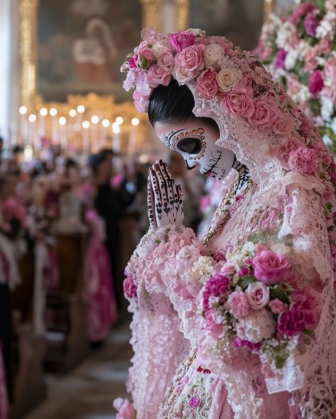 With a heart full of gratitude 🌸💀 Honoring life, tradition, and the beauty of memories that live on forever 🙏🏻 Join me and the Catrinas in their celebration for Día de los Muertos and follow to see more 💖 La Muerte Book Of Life, Book Of Life Costume, Life Costume, Mexico Traditional, Halloween Makeup Sugar Skull, Fall Color Schemes, Hispanic Culture, Sugar Skull Makeup, Beautiful Angels Pictures