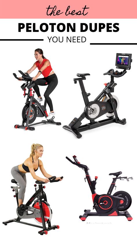 6 Peloton Bike Dupes and Peloton Alternatives Best Stationary Bike, Peloton Before And After, Spin Bike Before And After, Peloton Tread Workout Plan, Peloton Weekly Workout Plan Beginner, Stationary Bike Before And After, Peloton Bike Workout Schedule, Peloton Beginner, Peloton Workout Plan Bike