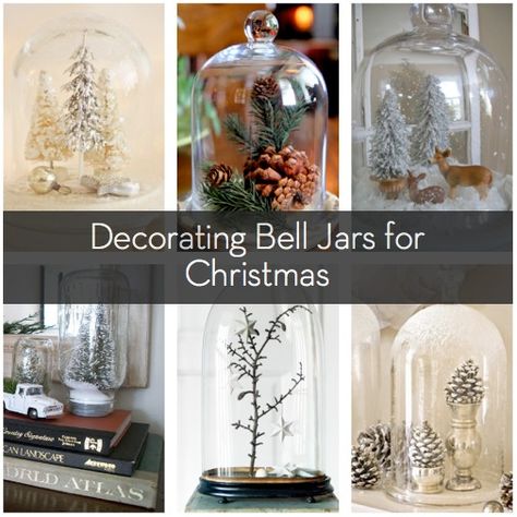 Bell Jar Decor, Jar Decorating Ideas, Glass Bell Jar, Thanksgiving Table Runner, Christmas Jars, Thanksgiving Table Decorations, The Bell Jar, Christmas Centerpieces, Bellini