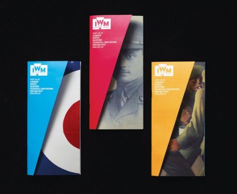 folded origami graphic design indesign brochure branding imperial war museum hat-trick Brochure Folds, Museum Branding, Folded Business Cards, Brochure Design Creative, Brochure Inspiration, Template Brochure, Graphic Design Brochure, Leaflet Design, Brochure Design Inspiration