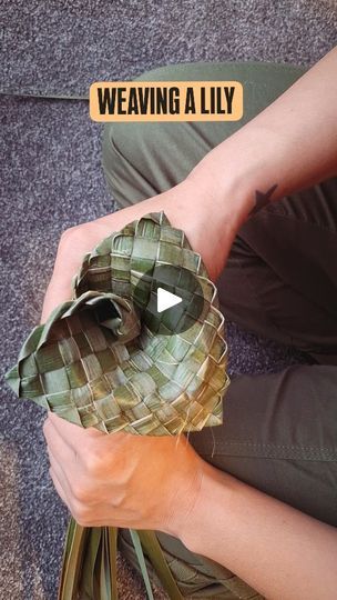 3.7K reactions · 293 shares | Single leaf lily  #weaving #aotearoa #newzealand #flax #maori #flaxflowers | Woven Māori | HYGH Lofi Music · Redbone Flax Weaving, Lofi Music, Flax Flowers, Single Leaf, Weaving Tutorial, New Zealand, Weaving, Lily, Music