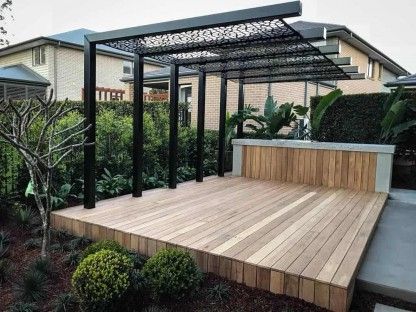 Pergola Screens, Pool Shade, Laser Cut Screens, Modern Pergola, Metal Pergola, Pergola Design, Backyard Pool Designs, Decorative Screens, Diy Pergola