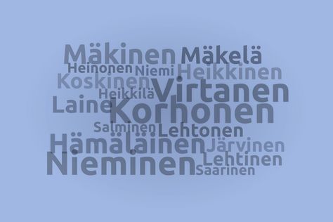 Finnish Names, Last Name Meaning, Finnish Words, Watercolor Tutorials, Last Names, Interesting Information, Names With Meaning, Peter Parker, Parenting Hacks