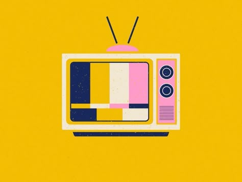 Retro Tv Graphic Design, Retro Tv Poster, Vintage Tv Illustration, Tv Drawing Aesthetic, Old Tv Illustration, Vintage Tv Drawing, Retro Tv Drawing, Old Tv Drawing, Vintage Tv Aesthetic