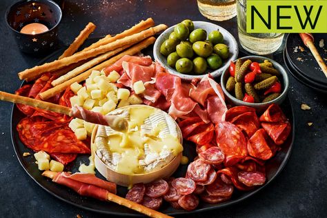 Collection Hot Cheese Grazing Platter Cheese Breadsticks, Food To Order, Grazing Platter, Baked Camembert, Serrano Ham, Hot Cheese, Xmas Dinner, Food Hub, New Year's Food