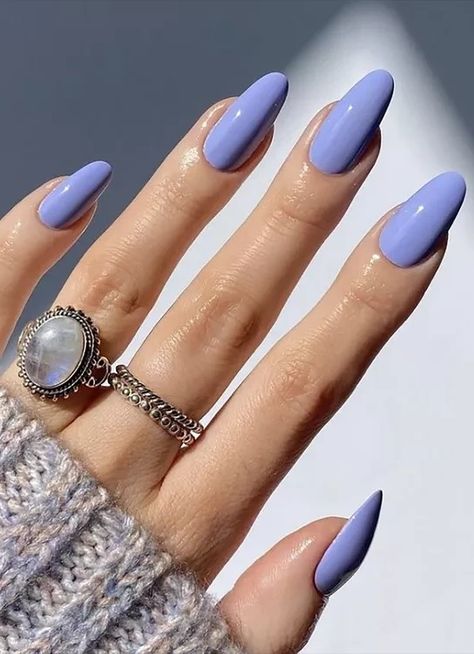 Blue Wedding Nails, Blue Gel Nails, Fake Nails Long, October Nails, Nagel Tips, Simple Gel Nails, Smink Inspiration, Casual Nails, Blue Nail Designs