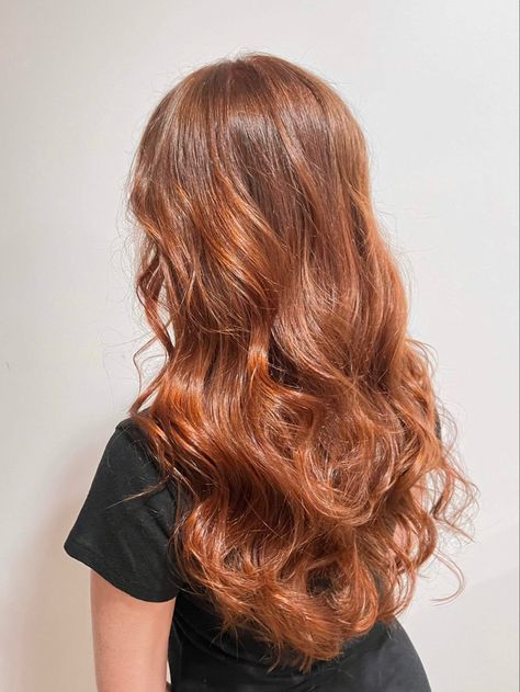 Vibrant reddish orange hair color Purple Reddish Hair, Reddish Orange Hair, Orange Hair Color, Auburn Hair Color, Reddish Hair, Hair Color Orange, Brooklyn And Bailey, Hair Color Auburn, Reddish Orange