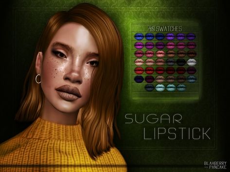 Blahberry Pancake, Sugar Lipstick, Donation Page, Sims 4 Update, Sims 4 Custom Content, Sims Resource, Sims Cc, Green Eyes, The Sims