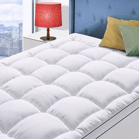 https://amzn.to/3LIj82PKing Size Mattress Topper for Back Pain, Cooling Extra Thick Mattress Pad Cover with 8-21 inch Deep Pocket, Plush Pillow Top Mattress Topper Overfilled with Down Alternative, King Size, White #amazonfinds #musthave #deal #todaystrend #amazonbestseller #amazon #amazon2024 #amazonaffiliate Mattress Pad Cover, Twin Mattress Size, Pillow Top Mattress, Mattress Pads, Twin Mattress, Garden Bedding, Mattress Pad, Mattress Topper, Pillow Top