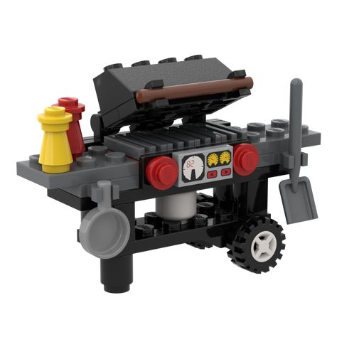 This Father's Day, treat dad to a grill that he'll never have to clean! (well, he might have to dust it every once in a while 😁) This custom LEGO® kit is available exclusively from Bricks & Minifigs Eugene. Lego Cool Ideas, Cool Lego Ideas To Build, Simple Lego Creations, Mini Lego Builds, Lego Taxi, Cool Lego Ideas, Lego House Ideas Furniture, Easy Lego Creations, Lego Furniture