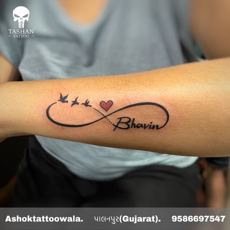 Girls tattoo on hand || girls infinity tattoo with name || infinity tattoo || infinity tattoo with name || Tatoos Woman Hand Love, Hand Tattoos Infinity, Bhumi Name Tattoo, Prashant Name Tattoo, Infinity Hand Tattoo, Tatoos Woman Hand Name, Infinity Name Tattoos For Women, Couple Hand Tattoo, Infinity Wrist Tattoos For Women