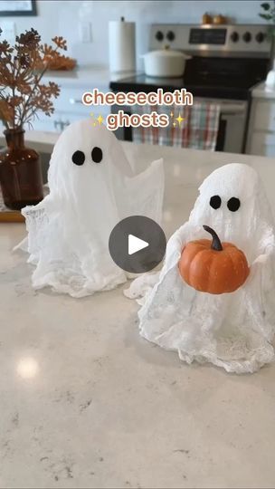 Cutest Cheesecloth Ghosts for Your Halloween Home Party...👻🧡 | Cutest Cheesecloth Ghosts for Your Halloween Home Party...👻🧡

Spotted at -> Pinterest
Credits-> Unknown | By HomecruxFacebook Cheesecloth Ghost Diy, Halloween Home Party, Cheesecloth Ghost, Ghost Diy, Halloween Idea, Weekend Ideas, Halloween Clay, Diy Halloween Projects, Ghost Decoration