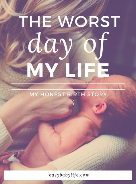 The WORST day of my life! | Birth story | Birth stories | Overdue | First-time mom | Giving birth | Pregnancy and childbirth Mom Giving Birth, Overdue Pregnancy, Epidural Birth, Giving Birth Naturally, Worst Day Of My Life, Motherhood Advice, Pregnancy Checklist, Pregnancy Guide, Birth Story