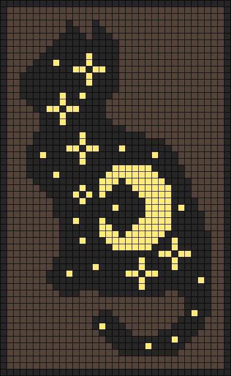 Alpha pattern #157800 | BraceletBook Black Cat Tapestry Crochet, Black Cat Perler Bead Patterns, Cross Stitch Patterns Goth, Black Cat Alpha Pattern, Pattern Tapestry Crochet, Alpha Pattern Grid, Pixel Grid Design, Cat Grid Pattern, Witchy Alpha Pattern