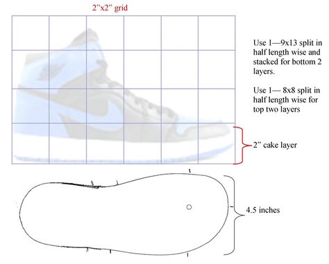 Jordan Shoe Cake Template | 3D High Top Sneaker Fondant Nike Shoe Template, Jordan Shoe Cake Template, Nike Shoe Cake Template, Sneaker Treats, Nike Shoe Cake, Jordan Shoe Cake, Trainer Cake, Nike Cake, Fondant Shoes