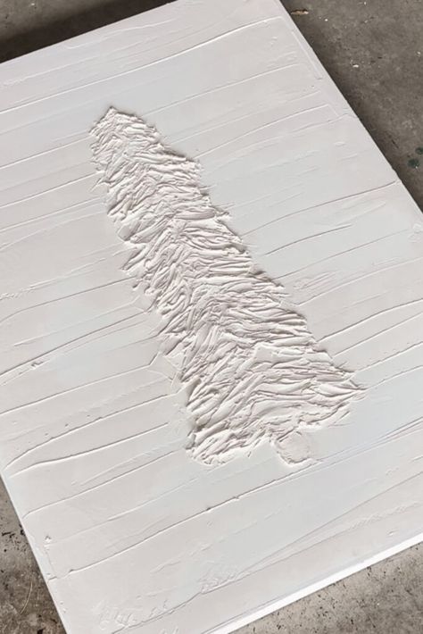 DIY Drywall Art - Liz Pacini Drywall Mud Art, Plaster Art Diy, Plaster Wall Art Diy, Wall Art On A Budget, Diy Drywall, Ways To Be Creative, Drywall Art, Drywall Mud, Plaster Wall Art