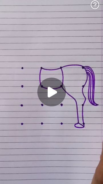 Jeet patel on Instagram: "Horse Drawing Easy 👌
.
.
.
#drawing #draw #artist #artwork #painting #instagram #india #love #trending #viral" Horse Outline Simple, How To Draw A Horse Step By Step, Horse Easy Drawing, How To Draw A Horse, Horse Drawing Easy, Easy Horse Drawing, Ganpati Drawing, Horse Doodle, Horse Art Ideas