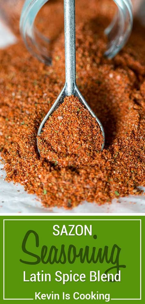 Diy Sazon Goya, Cuban Seasoning Recipe, Diy Sazon Seasoning, Goya Sazon Seasoning Recipe, Homemade Sazon Seasoning, Sazon Seasoning Recipes, Arabic Seasoning, Spanish Seasoning, Homemade Sazon